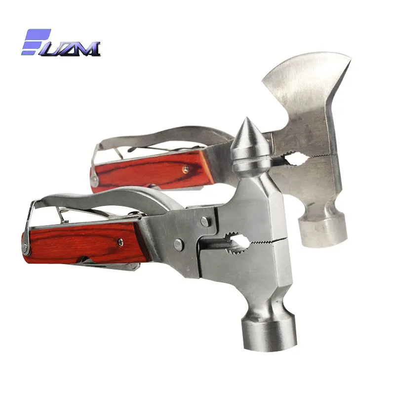 Multifunctional rescue multi hammer for outdoor knife survival tool kit