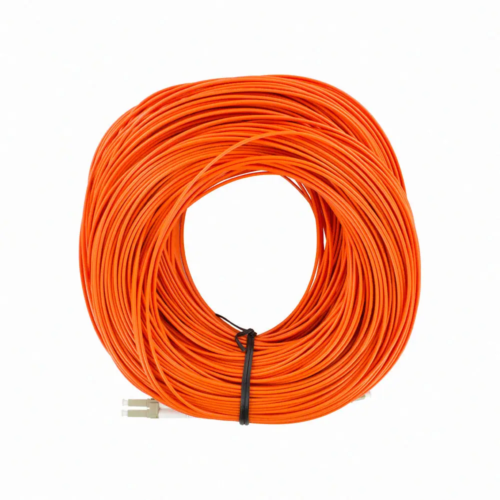 

100M LC-LC Duplex 50/125 Multimode Fiber Optic Patch Cable Cord Jumper
