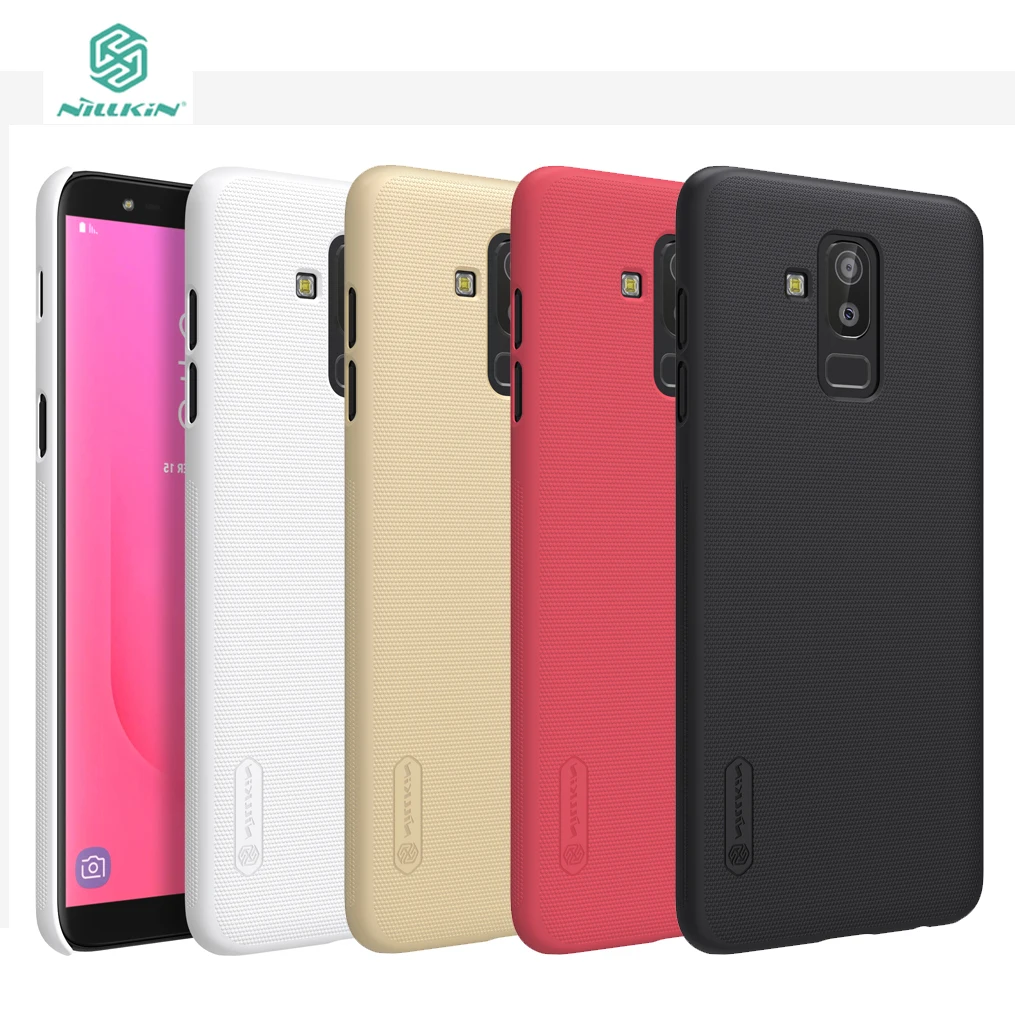 Чехол NILLKIN для Samsung Galaxy j8 Жесткий из поликарбоната облегающие Чехлы Супер Матовый