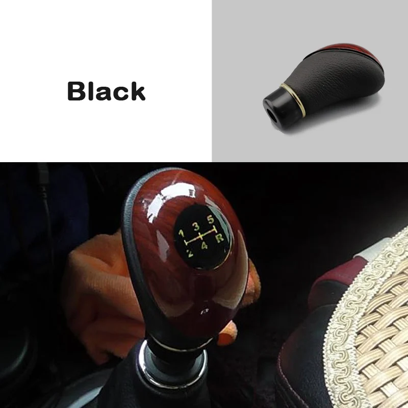 NOANS ручной рычаг переключения передач для Nissan Juke Tiida Subaru Ford mondeo mk3 Opel corsa - Название цвета: 1pcs Black