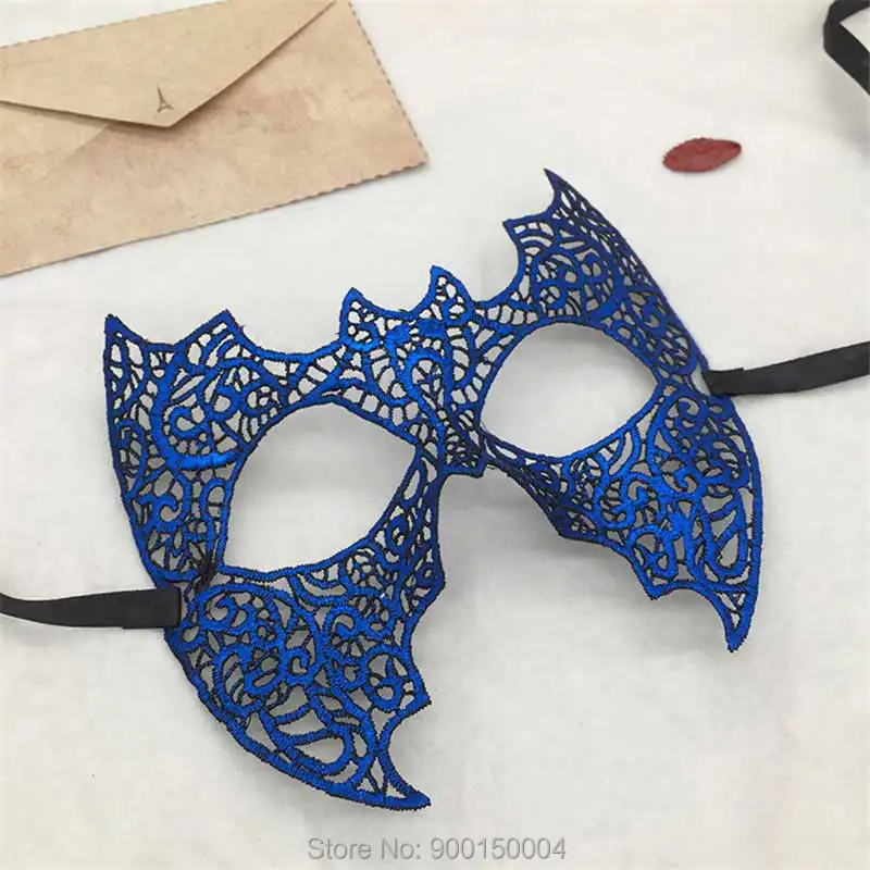1pc Blue Sexy Lady Lace Mask Eye Mask For Masquerade Party Halloween Party Fancy Drop shipping  (37)