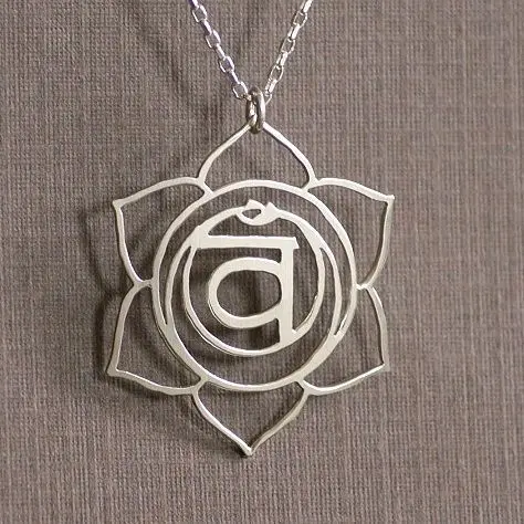 10 unids segundo Chakra, conocido como el Chakra Sacro Svadhisthana collar, colgante es sinónimo de emoción la sensualidad y la - AliExpress Joyería y accesorios