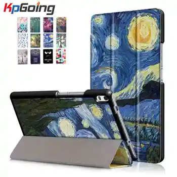 

For Lenovo Tab 4 8 Plus TB-8704F/8704N Flip Stand TAB4 8 Plus Art Print PU Leather Cover for Lenovo Tab4 8 plus TB-8704F N