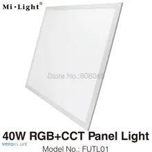 Milight 40 Вт RGB+ CCT светодиодный свет панели Поддержка 2,4 г дистанционное управление и смартфон приложение Wi-Fi управление и Alexa Голосовое управление