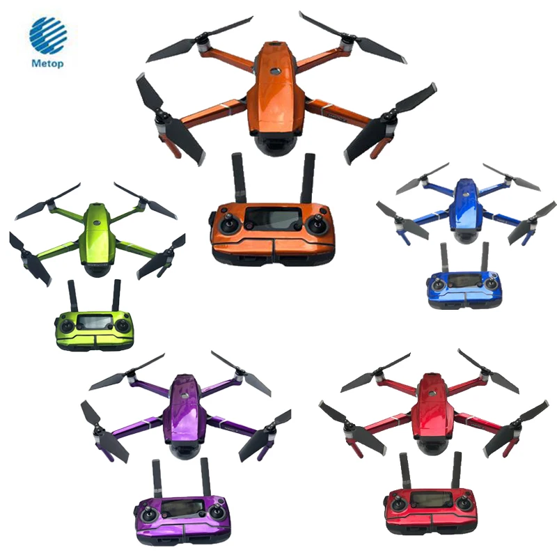 

1set Fluorescence Remote Control Body Arm Full Set stickers Waterproof Cool Sticker for DJI Mavic 2 Pro/Zoom Drone Accessories