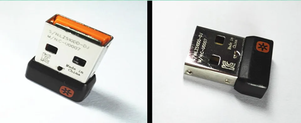 Logitech latest Version Genuine Tiny Unifying General Receiver Dongle Connect up to Six Devices for Logitech mouse mice keyboard mice computer