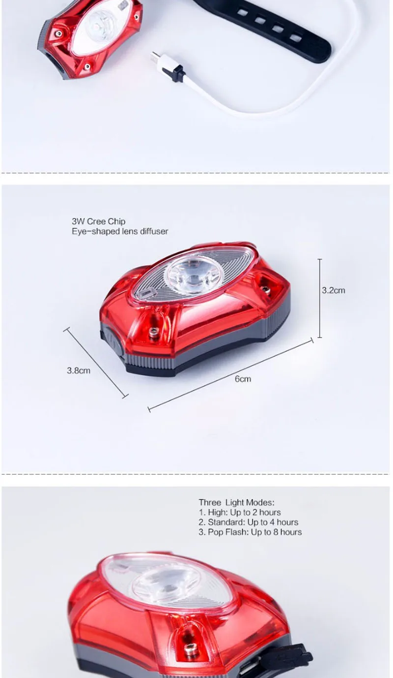 Sale USB Rechargeable Rear Tail Bike Light Lamp Taillight Rain Waterproof Bright LED Safety Cycling Bicycle Light 1 Sale USB Rechargeable Rear Tail Bike Light Lamp Taillight Rain Waterproof Bright LED Safety Cycling Bicycle Light 1