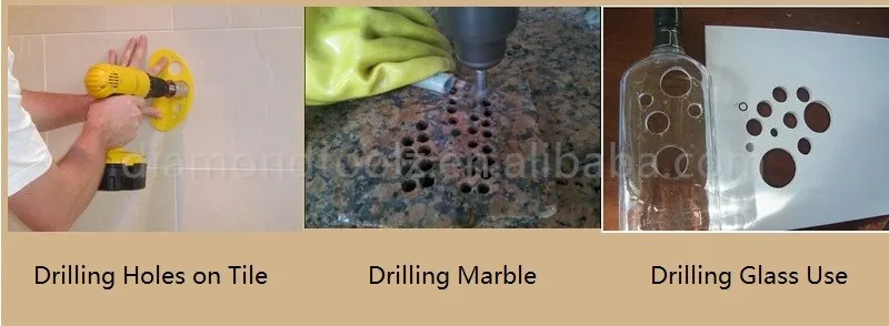 drilling glass ceramic tile