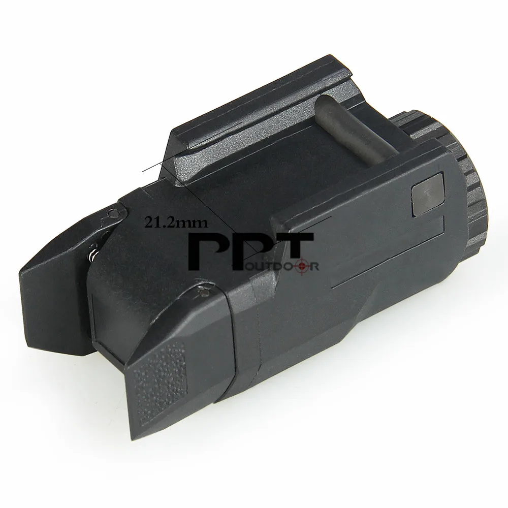 TRIJICON тактический фонарик APL-C свет мини пистолет свет Постоянный/Мгновенный/Стробоскоп 200 люмен Для Пистолетов Glock Rail PP15-0126