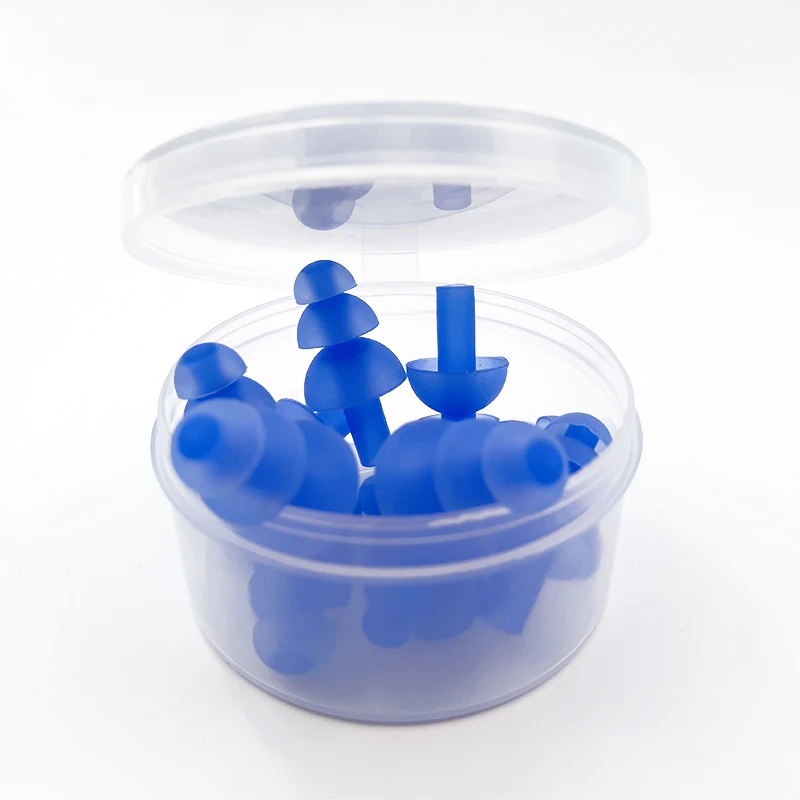 

10Pcs/box Soft Silica Gel Ear Plugs Sound Insulation Ear Protection Noise Reduction Swim Earplugs Sleeping Ear Plugs For Travel