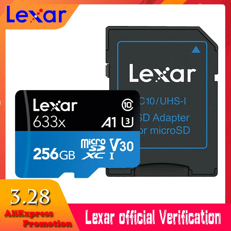 Карта 256 гб микро. Lexar 256gb.