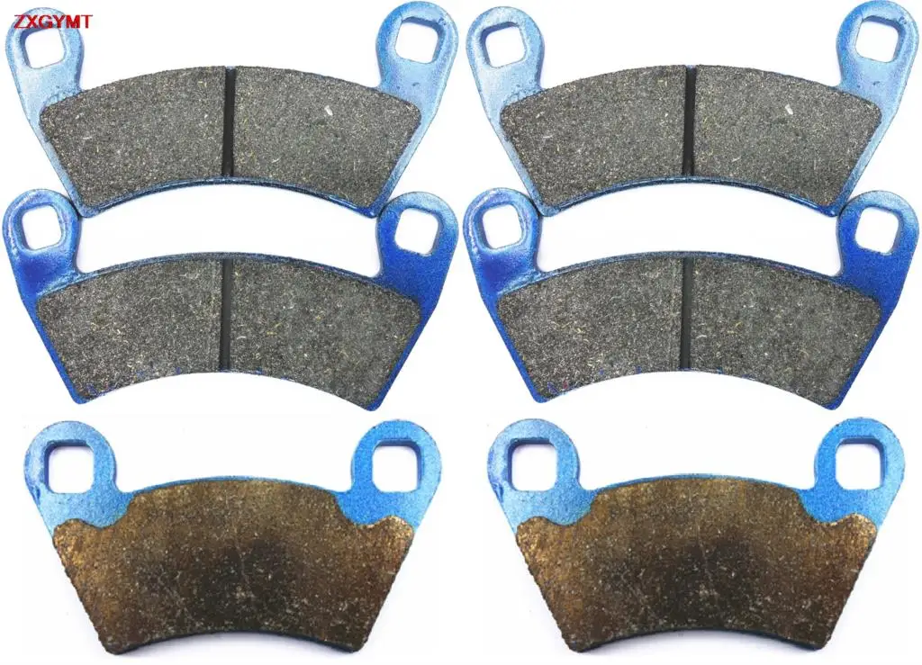 2006-2007 Polaris Ranger 500 2x4 4x4 Sintered HH Front /& Rear Brake Pads