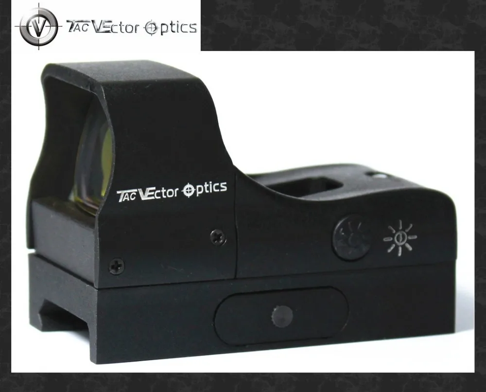 Векторная оптика Хищник 1x28x20 Компактная тактическая стрельба красная точка прицел пистолет прицел подходит 20 мм Пикатинни Вивер рельс ударопрочный