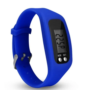 

Display Sports Gauge Step Tracker Digital LCD Pedometer Run Step Walking Calorie Counter Wrist Sport Fitness Watch Bracelet 30