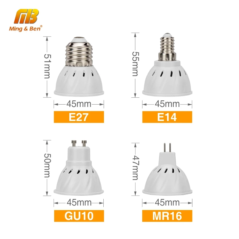 E27 E14 Светодиодный точечный светильник GU10 MR16 светодиодный лампы светильник 36 60 80 светодиодный s 220V ГУ лампада MR Bombillas светодиодный SMD2835 лампы лампа для выращивания точечный светильник