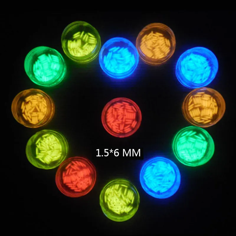 

1PC Tritium Gas Tube 1.5*6mm Multicolor Self Luminous 15 Years EDC High-tech Product Emergency Lights Outdoor Survival Equipment