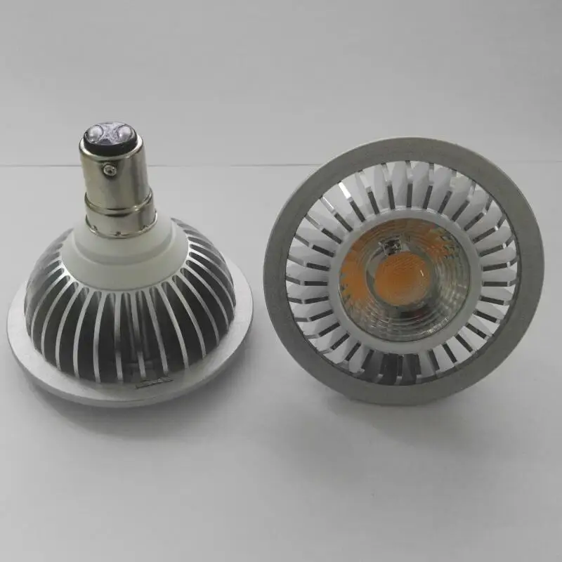 

Dimmable AR70 BA15D 7W Epistar COB 700LM 5500-6000K Cold White 2700-3200K Warm White LED Spot Light Bulb(DC12V)