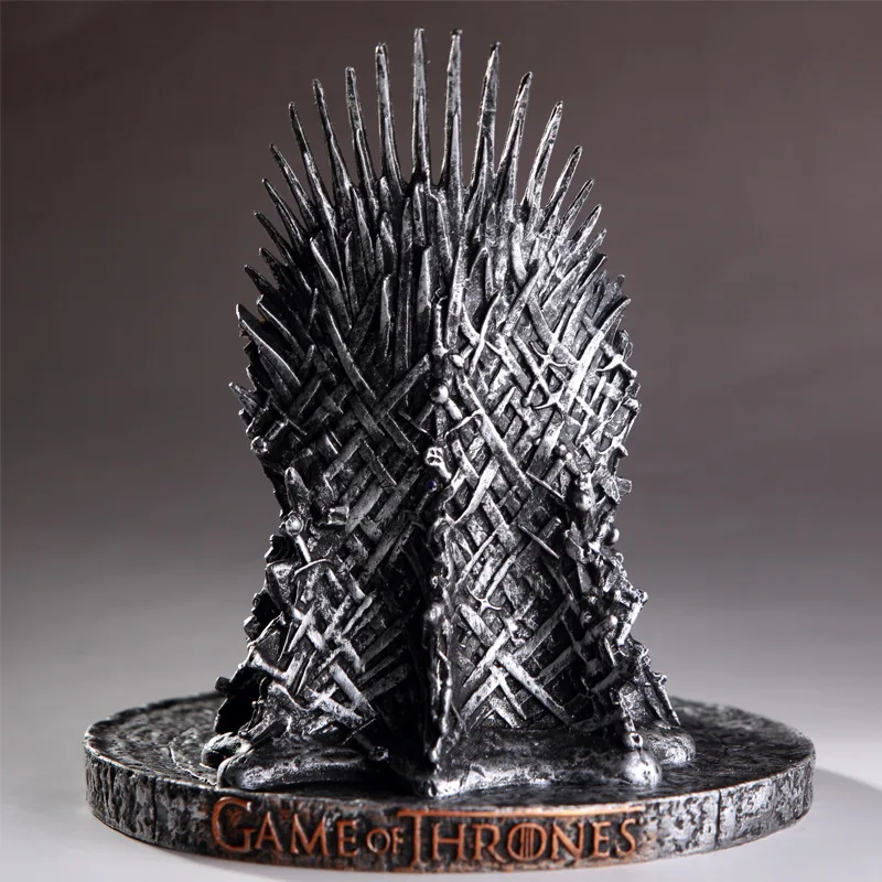 Game of Thrones Iron Throne pvc model Figure with base Toy chair Collection toy gift for boy friend kids adult Game of Thrones Iron Throne pvc model Figure with base Toy chair Collection toy gift for boy friend kids adult