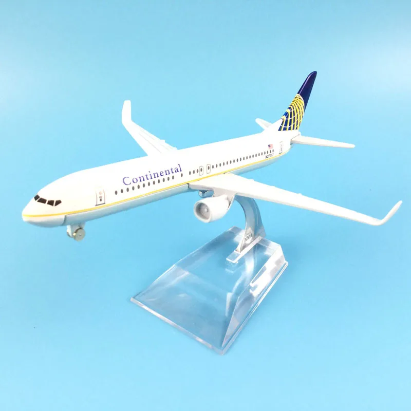 1:400 16 см пассажирский самолет Boeing B737-800 N27213 континентальные авиалинии сплав Airbus Juguetes игрушка Коллекционная модель самолета