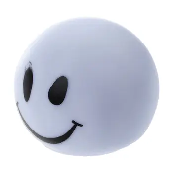 

Cute Smiley-Face Color Changing LED Lamp Decoration Night Light