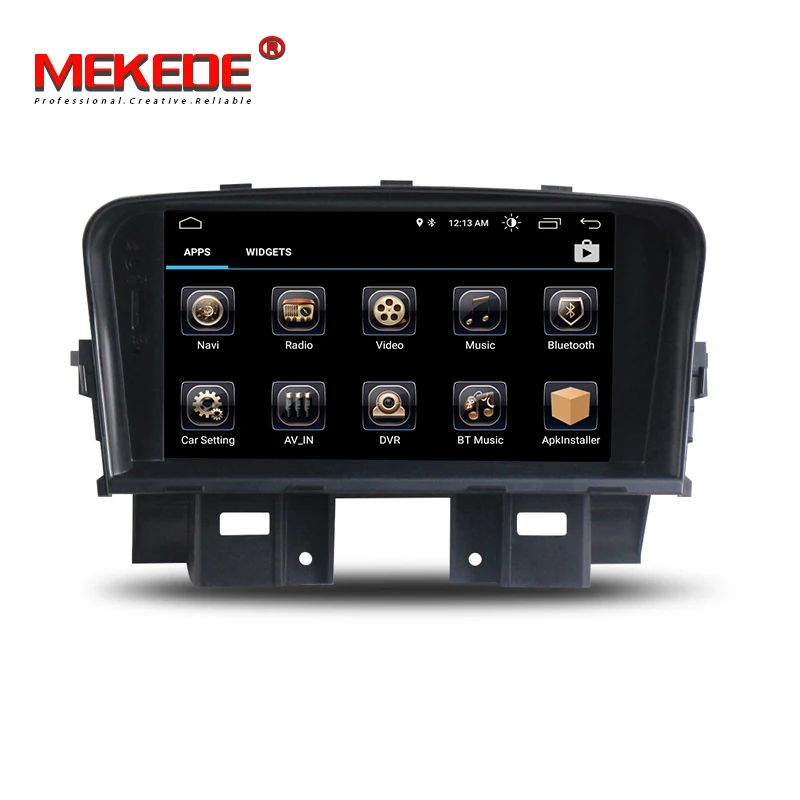 Perfect MEKEDE HD Car Radio Multimedia Video Player Navigation GPS Android 8.1 For Chevrolet CRUZE accessories sedan dvd 2011-2014 3