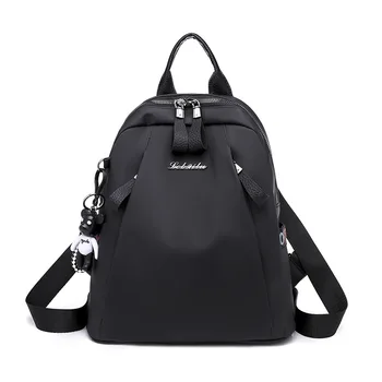 

2019 MIWIND New Wild Oxford Cloth Bag Fashion Contrast Color Shoulder Dual-use Ladies Backpack WUB029