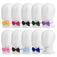 Новинка года; галстук-бабочка в британском стиле для мальчиков и девочек; галстук-бабочка для свадебной вечеринки; Атласный Галстук-бабочка в винтажном стиле