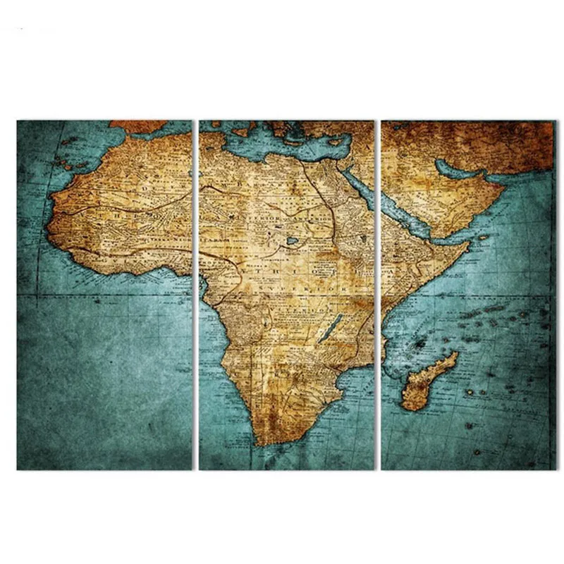 

3pcs world map Restoring Ancient diy diamond paintings by number full square round 5d cross stitch wedding decoration ZP-2823