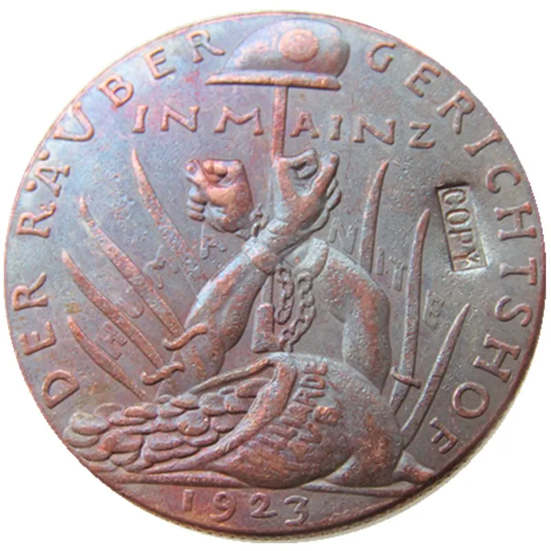 

GERMANY 1923 The Robber's Court ,100% Copper or Silver Plated Copy Coins