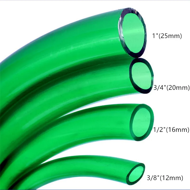 1 Meter 3/8" 1/2" 3/4" Aquarium Flexible Silicone Hose Tube Fish Tank
