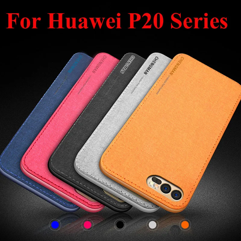 

For Huawei P20 Lite P20 Pro Fabric Soft Cover Phone Case Protection Phone Shell Case for Huawei P20 Soft Protective Cover Coque