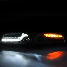 Новый Автомобильные Аксессуары СИД DRL Дневные Ходовые Огни Дневного Света Противотуманные Фары светодиодные противотуманные фары для Volkswagen VW Polo 2014 2015 2016
