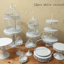 12 шт. кекс набор форм для выпечки подставка для барной посуды Инструменты для украшения с кристаллом