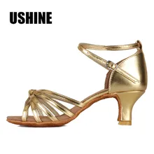 Каблук 7 см/каблук 5 см золотой Атлас Туфли для латинских танцев женские Танго Сальса Костюмы для бальных танцев Обувь Zapatos de BAILE Костюмы для латиноамериканских танцев o 217