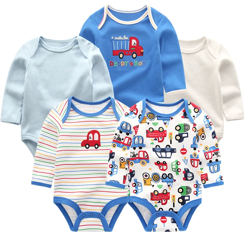 Супер детская одежда, 5 шт./лот, короткие боди для новорожденных и цельнокроеные летние комплекты одежды, Комбинезоны для младенцев