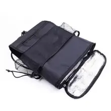 Органайзер на заднее сиденье автомобиля с несколькими карманами, держатель для напитков, сумка-холодильник, коробка для салфеток