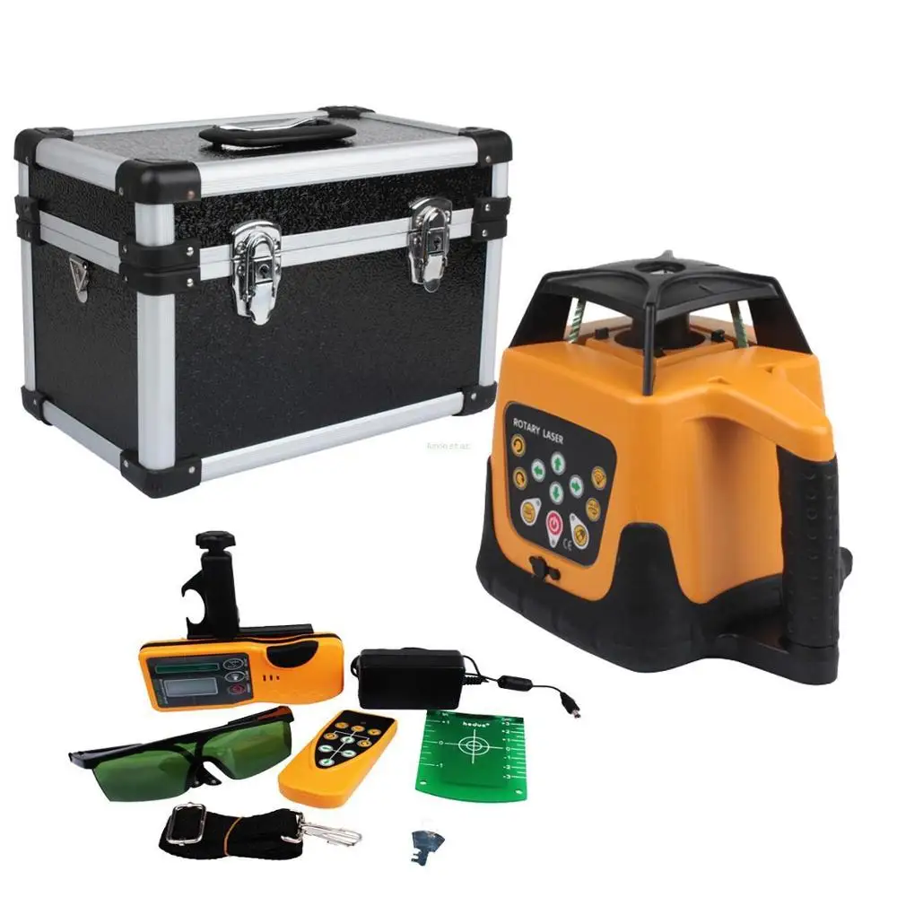 

Yonntech 360 degree Self-leveling Rotary Laser Automatic Leveling 500m Laser Green Beam