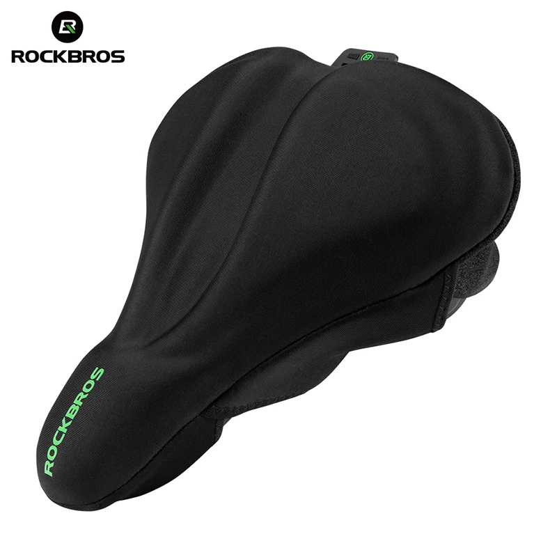 

ROCKBROS MTB Cycling Bike Bicycle Saddle Cover Sponge Breathable Anti-Slip Bike Soft Cushion Mat Seat Match Hollow Seat