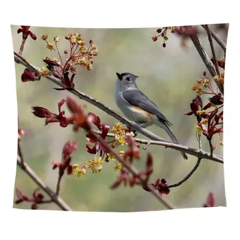 

Tufted Titmouse Bird Wall Tapestry