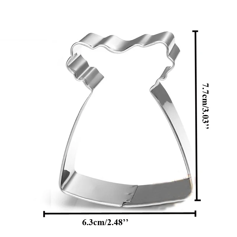 Cookie Cutter Baking Mold 2pcs Baby shower cookie cutter boy clothings and girl dress party patisserie gateau biscuit mold pastry bakeware bread mould