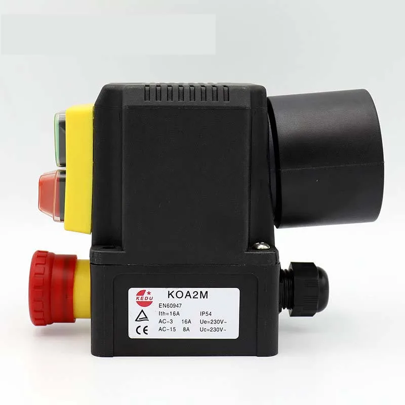 KOA2M 230V 16(8)A Single Phase Plug Waterproof Switch