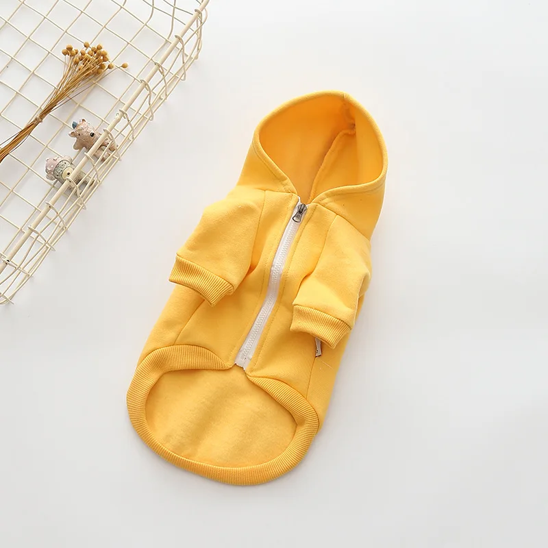 Spring Pet Clothes for Dogs for Small Dogs Hooded Coat Puppy Clothes Chihuahua Outfit Hoodies for French Bulldogs Sweater Jacket