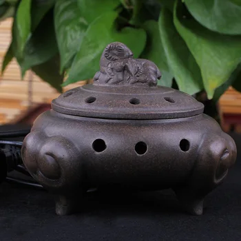 

Aromatherapy gift three goat purple electronic furnace thermostat incense fragrance furnace