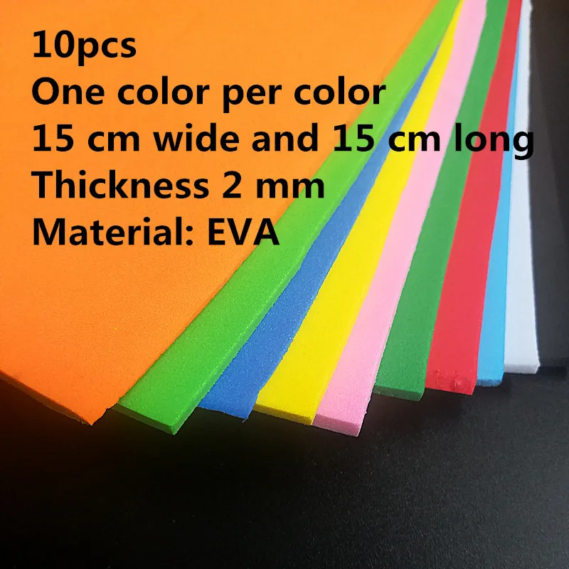 KKEZVA 10 colors dry fly carp bait making material 2 mm floating EVA for fly body & fishing fly lure insect bait