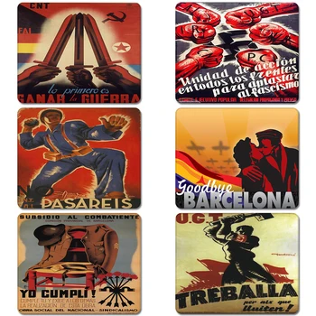 

Vintage WW2 Propaganda Nature Rubber Table Mouse Pad Laptop Computer Enclosure Mousepad Mat