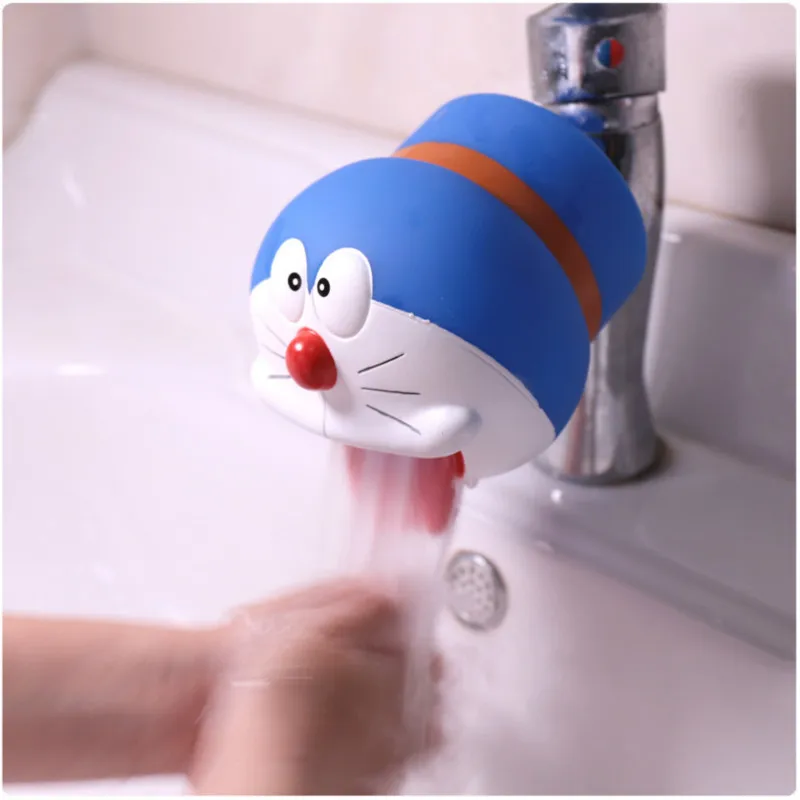 Cute Cartoon Faucet Extender Baby Tubs Hand Washing Device For Children Kid Hand Washing Helper in Bathroom Sink Accessories