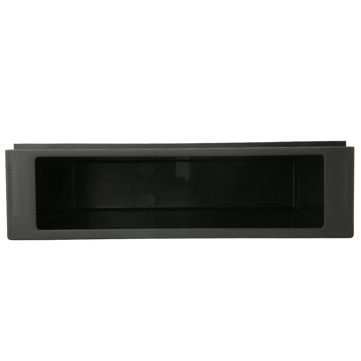 Universal Single 1 Din Car Vehicle Radio Compartment Installation Storage Box Pocket Dash DIY Kit Accessories 18.9x10.7x5.3cm