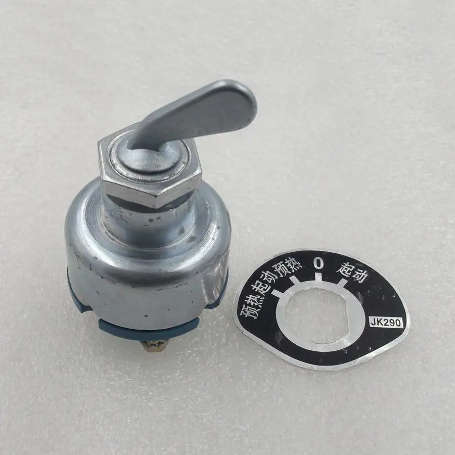 JK290 preheating switch Forklift truck Farm vehicle / starting ignition