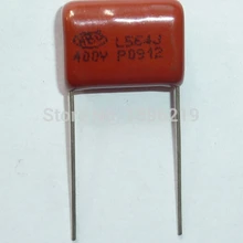 10 шт. Конденсатор CBB 564 400V 564J 0,56 мкФ 560nF P15 CL21 Металлизированный Полипропиленовый пленочный конденсатор с алюминиевой крышкой