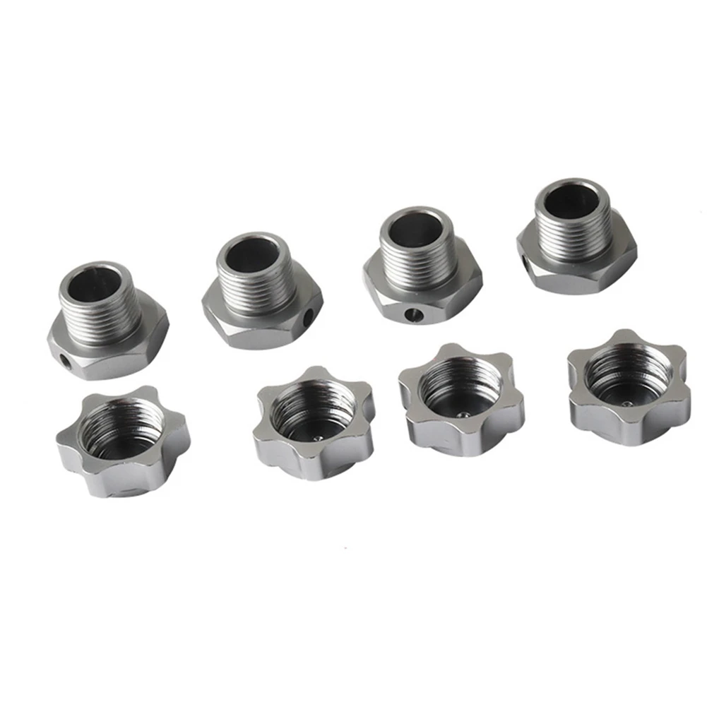 

Hex Universal Spare Parts Accessories Pin Nut M17 17mm Combiner Durable Dustproof Cover Wheel Adapter Set For HSP 1/8 RC Car